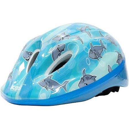 Capacete Infantil Absolute Kids Shake - Azul Tubarão - Manzatti Bikes | O  melhor para o seu pedal!