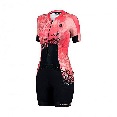 Macaquinho Ciclismo Feminino Free Force New Desert