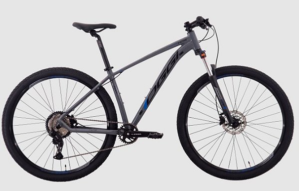 Bicicleta OGGI Hacker HDS Graf/Az/Pto
