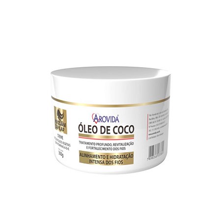 Máscara Creme Óleo de coco