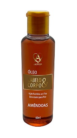 Óleo Cabelo & Corpo 60ml - Amêndoas