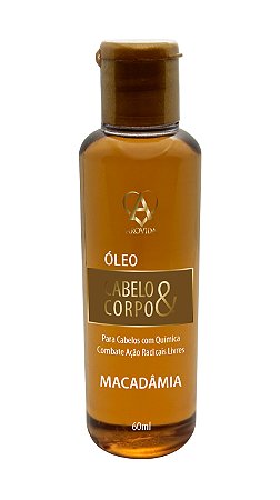 Óleo Cabelo & Corpo 60ml - Macadâmia