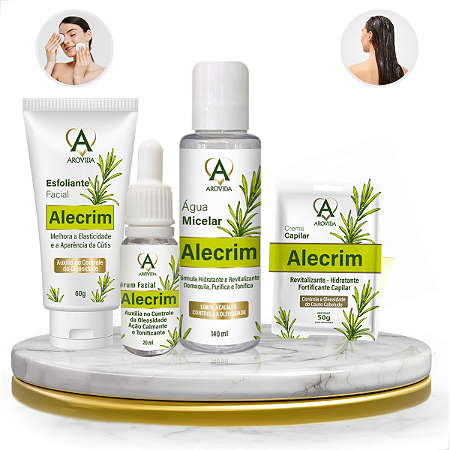 Kit Skincare Alecrim