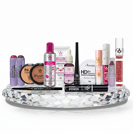 Kit Maquiagem Completa e Profissional