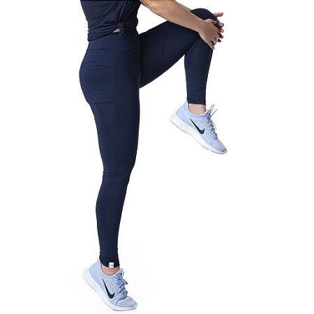 calça legging azul marinho com bolso cofre - legging montaria - Viso fitness  calças legging, shorts, roupas de academia e uso diário.