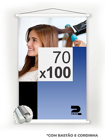 Banner Personalizado 70x100cm - Lona 440g