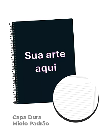 Caderno Personalizado - Vários Tamanhos