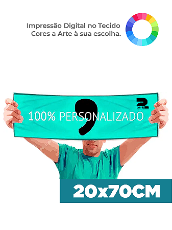 Faixa de Mão em Tecido - Personalizada