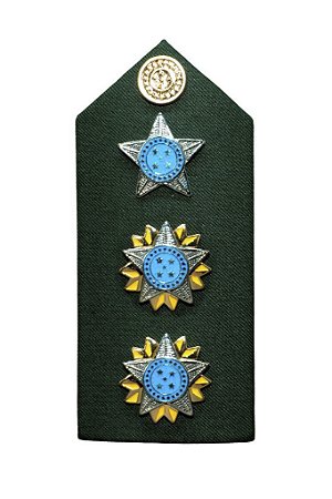 Platina Tenente Coronel Exército Brasileiro