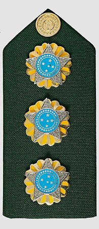 Platina Coronel Exército Brasileiro