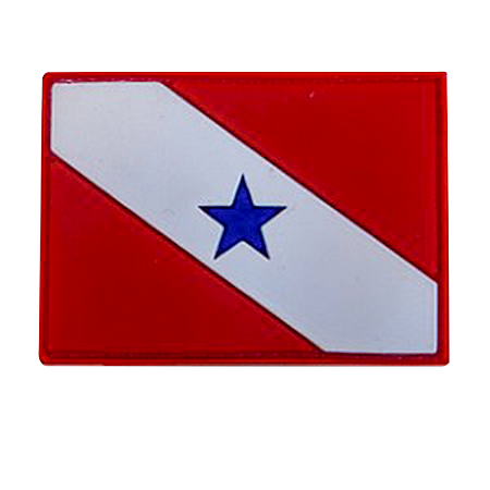 Emborrachado Bandeira do Pará  Colorida