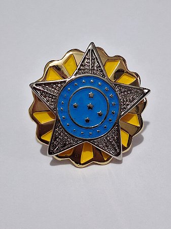 Estrela de Oficial Superior pé de abrir EB (unidade)- estrela com gemada