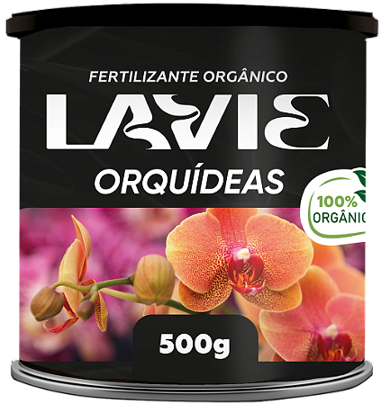 LAVIE ORGÂNICO LATA ORQUÍDEAS - 500G