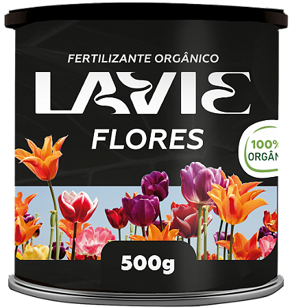 LAVIE ORGÂNICO LATA FLORES - 500G