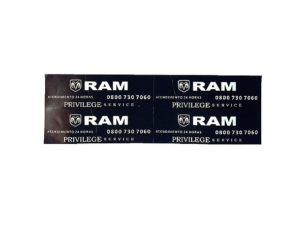 722724746 - Etiqueta Privilege Service Ram