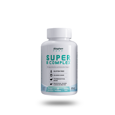 PURE SUPER B COMPLEX - 60 Cápsulas