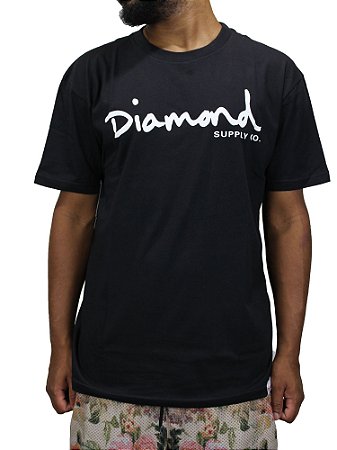 camisa diamond preta