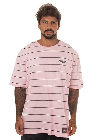 Camiseta prison listrada Clearance