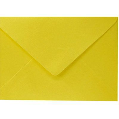 Envelope 80g visita 115x80 Amarelo 66R Romitec - 10 unidades