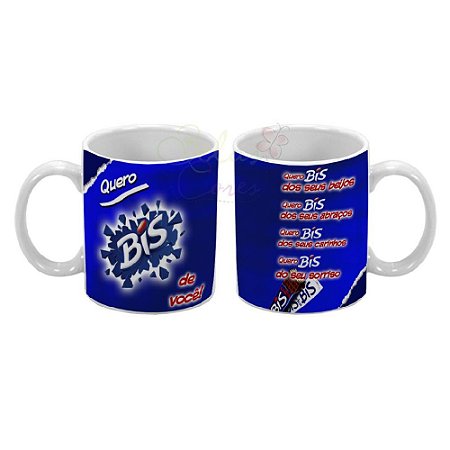 Caneca Divertida 300ml Bis - 1 unidade