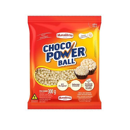 Choco Power Ball Sabor Chocolate Branco - 300gr