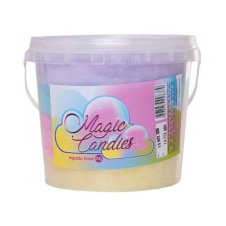 Algodão doce no pote Magic Candies 60g