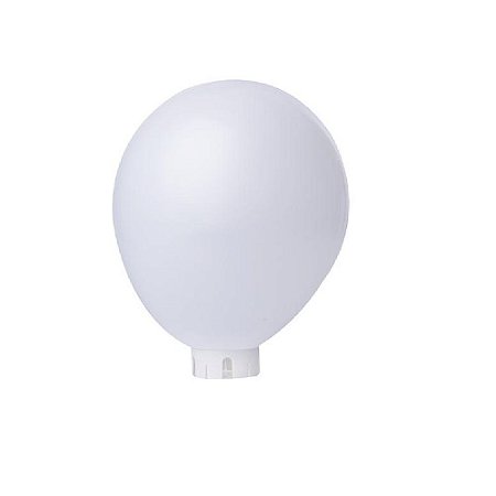 Balão/Bexiga Lisa Branca Nº 9 - 50 unidades