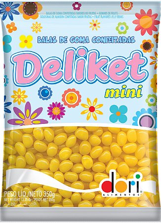 Mini Deliket Frutas Amarelo Dori 350g