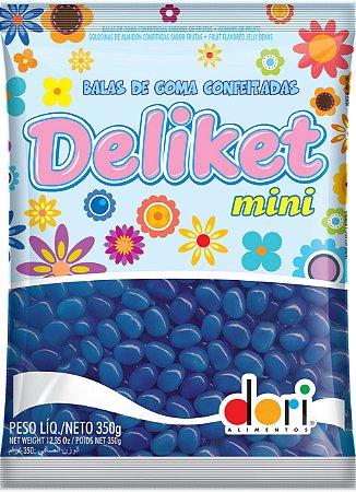 Mini Deliket Frutas Azul Royal Dori 350g