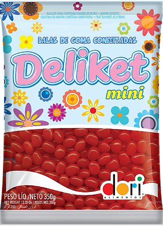 Mini Deliket Frutas Vermelho Dori 350g