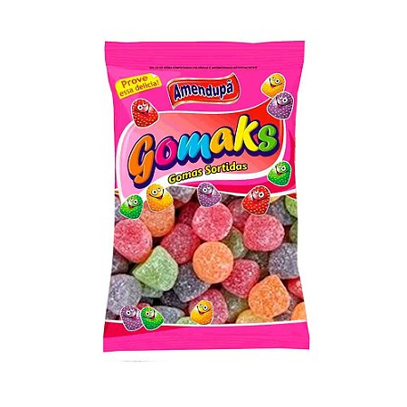 Bala de Goma Gomaks Amendupã 80g