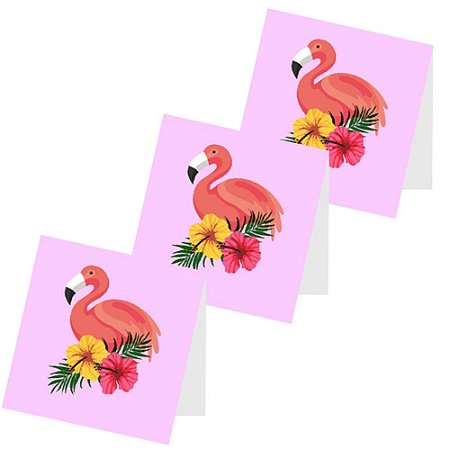 10 Capas de Pirulito Flamingo Abacaxi