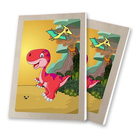 5 Cadernos de Colorir Dinossauros - Empório das Lembrancinhas / Belas Cores