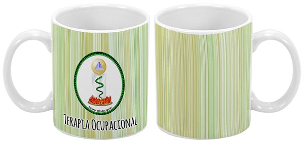 Caneca Profissão 300 ml Terapia Ocupacional - 1 unidade