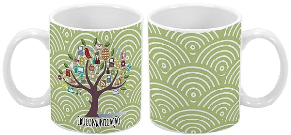 Caneca Profissão 300 ml Educomunicação - 1 unidade