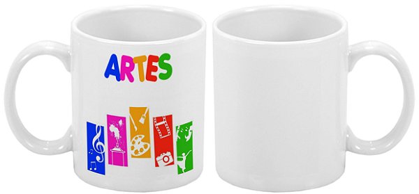 Caneca Profissão 300 ml Artes - 1 unidade