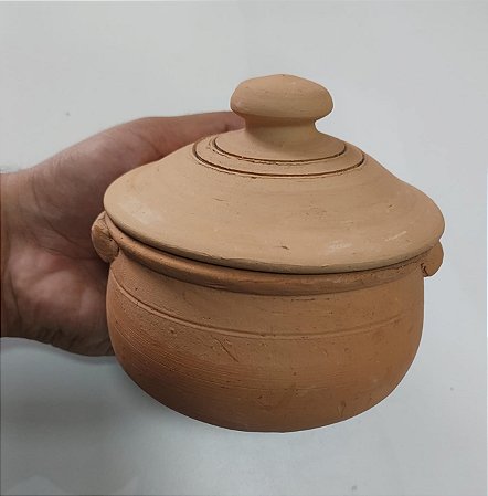 Panela de Barro com Tampa Nº0