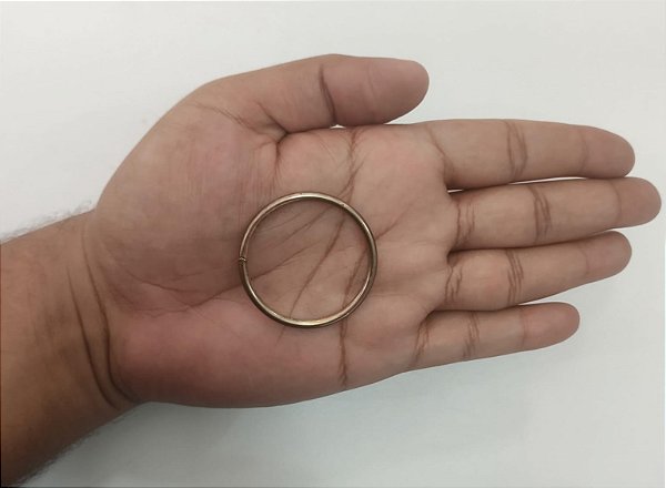 Idé Dourado 4cm Pequeno