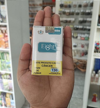 Cigarro Eight Filtro Branco Original – Maço