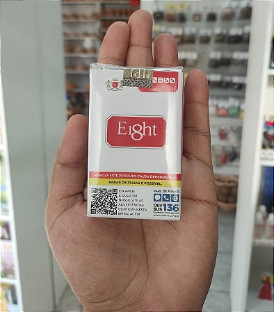 Cigarro Eight Filtro Vermelho Original – Maço