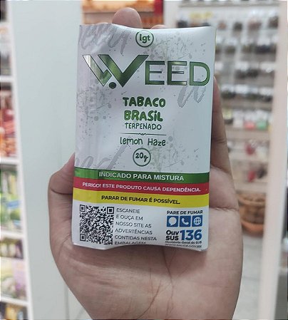Fumo WEED Lemon Haze 20g Original – Tabaco Aromatizado