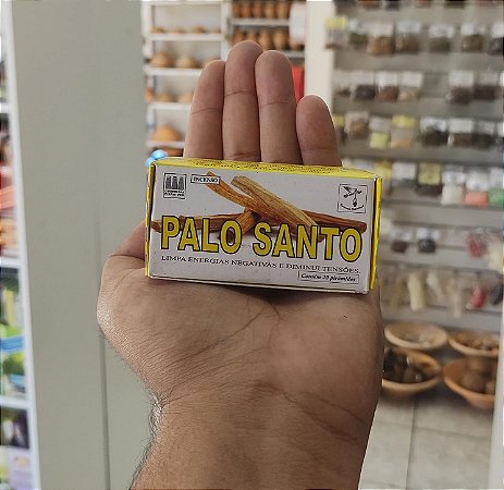 Defumador Palo Santo Natureza 20 Tabletes