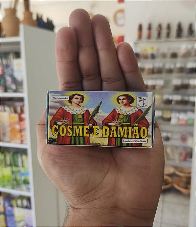 Defumador Cosme e Damião Natureza 20 Tabletes