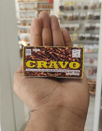 Defumador de Cravo Natureza 20 Tabletes