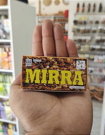Defumador de Mirra Natureza 20 Tabletes