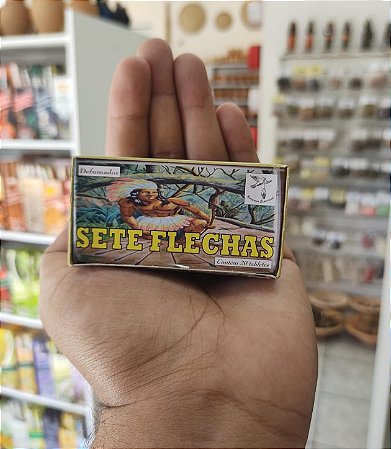 Defumador Sete Flechas Natureza 20 Tabletes
