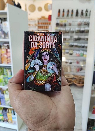 Baralho Ciganinha da Sorte com 36 Cartas e Manual