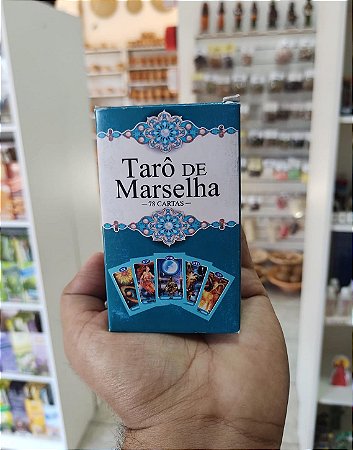 Tarô de Marselha com 78 Cartas e Manual
