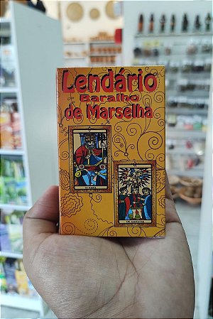 Lendário Baralho de Marselha com 22 Cartas e Manual