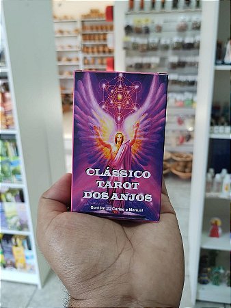 Clássico Tarô dos Anjos com 22 Cartas e Manual